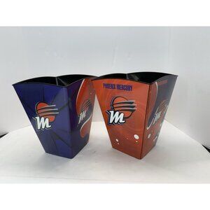 Phoenix Mercury Lot of 2 Popcorn Bucket Souvenir 2024 WNBA Women’s Basketball
